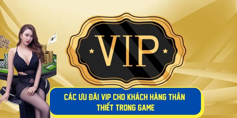 Các ưu đãi cho khách hàng VIP trong game